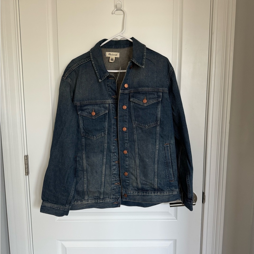 Madewell Women's Dark Blue Jean Jacket